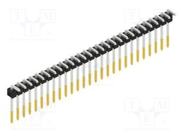 Connector: pin strips; pin header; male; PIN: 27; 2.54mm; THT; 1x27