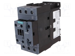 Contactor: 3-pole; NO x3; Auxiliary contacts: NO + NC; 230VAC; 50A