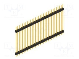 Connector: pin strips; pin header; male; PIN: 30; 2.54mm; THT; 1x30