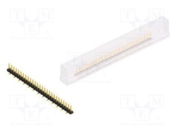 Connector: pin strips; pin header; male; PIN: 27; 2.54mm; SMT; 1x27