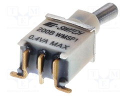 Switch: toggle; Pos: 2; SPDT; ON-ON; 0.02A/20VAC; 0.02A/20VDC; IP67