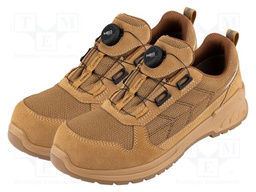 Shoes; Size: 46; brown; knitwear,leather; slip
