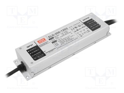 Power supply: switched-mode; LED; 192W; 12VDC; 16A; 100÷305VAC