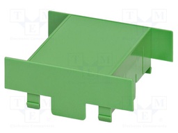 Upper housing; green; UL94V-0; EG 67,5; polycarbonate; X: 67.5mm