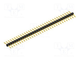Connector: pin strips; pin header; male; PIN: 33; 2mm; SMT; 1x33