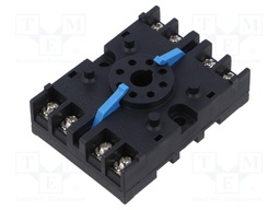 Relays accessories: socket; PIN: 8; for DIN rail mounting