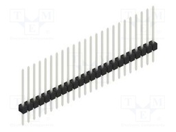 Connector: pin strips; pin header; male; PIN: 24; 2.54mm; THT; 1x24