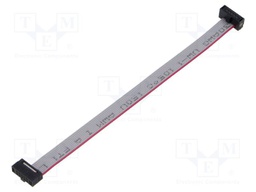 Ribbon cable with IDC connectors; Tape ph: 0.64mm; 114.3mm