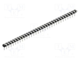 Connector: pin strips; pin header; male; PIN: 32; 2.54mm; THT; 1x32