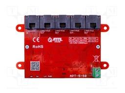 Switch PoE Ethernet; Number of ports: 5; 10Mbps,100Mbps,1Gbps