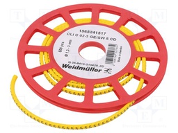 Markers for cables and wires; 1.3÷3mm; PVC; -30÷80°C; leaded