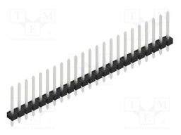 Connector: pin strips; pin header; male; PIN: 23; 2.54mm; THT; 1x23