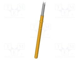 Test needle; Operational spring compression: 4mm; 5A; Ø: 1.3mm
