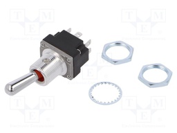 Switch: toggle; Pos: 2; DPDT; ON-ON; 5A/28VAC; Leads: screw; -40÷80°C