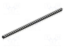 Connector: pin strips; pin header; male; PIN: 35; 2.54mm; THT; 1x35