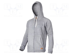 Hoodie; Size: XXXL; grey; 320g/m2