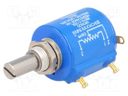 Potentiometer: shaft; 10kΩ; 2W; ±10%; 6.35mm; linear; Hybritron®