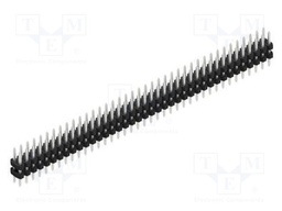 Connector: pin strips; pin header; male; PIN: 78; 2mm; THT; 2x39