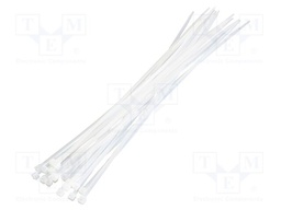 Cable tie; L: 400mm; W: 4.4mm; natural; polyamide; 100pcs; UL94V-2
