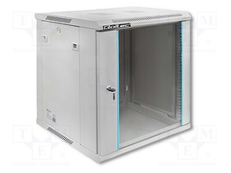 Enclosure: 19" standard; Standard: 19"; 12U; grey; Y: 600mm; X: 600mm