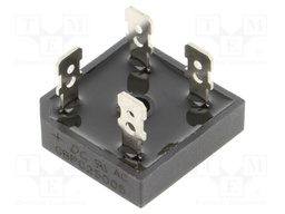 Bridge rectifier: single-phase; Urmax: 50V; If: 25A; Ifsm: 350A