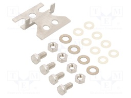 Clip; stainless steel; Pcs: 4