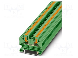 Splice terminal: rail; PTV; 32A; 1kV; push-in; PA; L: 35.3mm; W: 6.2mm