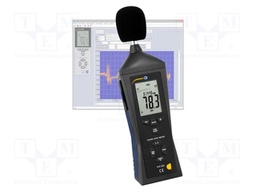 Meter: sound level; LCD; 4-digit; Sound level: 30÷130dB; 335g