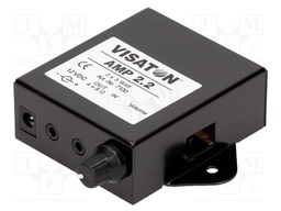 External amplifier; 12VDC; 1.1Ω; 46mA; 60mV; 3.3W; In.imp: 10kΩ