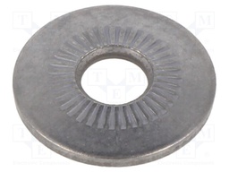 Washer; internally serrated; M5; D=16mm; h=2.1mm; BN 21207