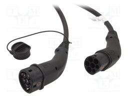 Cable; both sides,Type 2; 7.5m; three-phase; 5x6mm2+1x0,5mm2; 32A