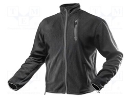 Fleece sweatshirt; Size: XXXL; graphite; 300g/m2