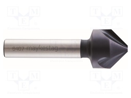 Countersink; cemented carbide; Mounting: rod 10mm; 25mm