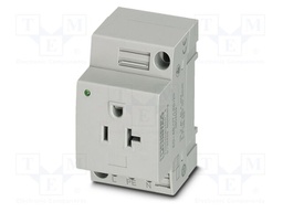 Connector: AC supply; socket; female; 20A; PIN: 3; screw terminal