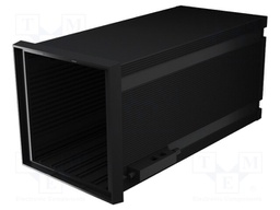 Enclosure: panel; X: 96mm; Y: 96mm; Z: 179mm; ABS + PC,PPO; black
