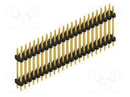 Connector: pin strips; pin header; male; PIN: 46; 2mm; THT; 2x23