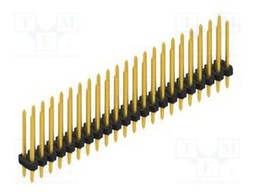 Connector: pin strips; pin header; male; PIN: 44; 2mm; THT; 2x22