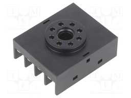 Relays accessories: socket; PIN: 8; Mounting: on panel; octal