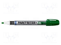 Marker: with liquid paint; green; Markal Pro-Line XT; Tip: round