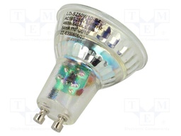 LED lamp; cool white; GU10; 230VAC; 460lm; 5W; 110°; 6400K