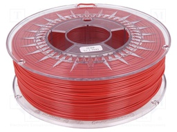 Filament: TPU; 1.75mm; red; Printing temp: 210÷230°C; 1kg; ±0,05mm