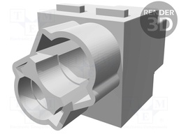 Connector: rectangular; module; female; Han Modular 100A; PIN: 2
