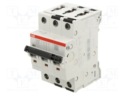 Circuit breaker; 415VAC; Inom: 4A; Poles: 3; for DIN rail mounting