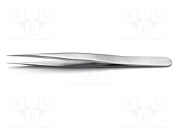 Tweezers; 120mm; for precision works; Blades: straight
