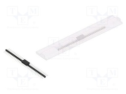 Connector: pin strips; pin header; male; PIN: 31; 2mm; SMT; 1x31