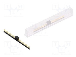 Connector: pin strips; pin header; male; PIN: 34; 2mm; SMT; 1x34
