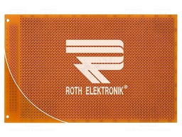 Board: universal; single sided,prototyping; W: 100mm; L: 160mm