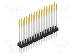 Connector: pin strips; pin header; male; PIN: 30; 2.54mm; THT; 2x15