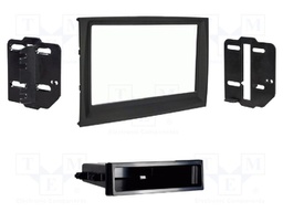 Radio frame; Kia; 2 DIN; black