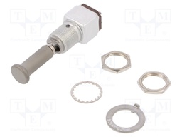 Switch: toggle; Pos: 3; DPDT; ON-OFF-ON; 5A/125VAC; 5A/30VDC